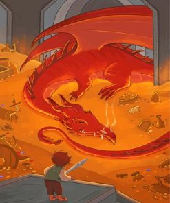 Dragon Smaug Paint By Numbers
