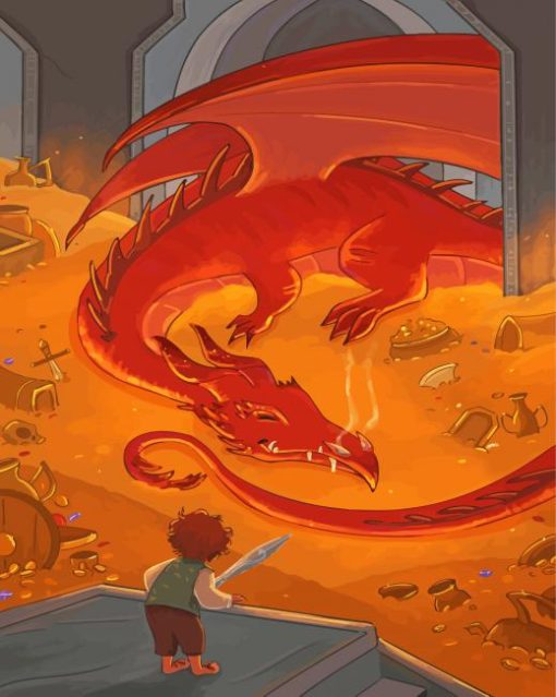 Dragon Smaug Paint By Numbers