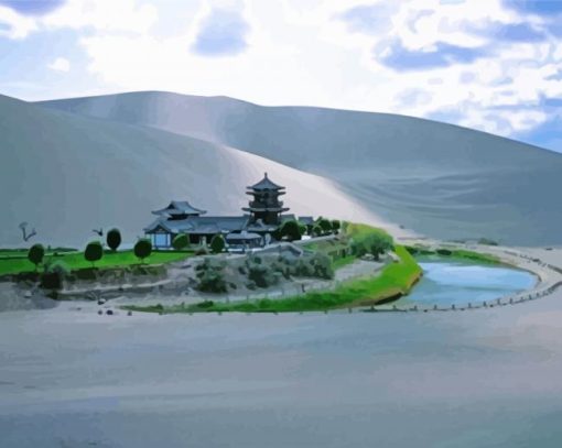 Dunhuang Oasis Paint By Numbers