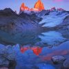 Fitz Roy Reflection Paint By Numbers
