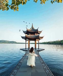 Follow Me To Xi Lake In Hangzhou Paint By Numbers