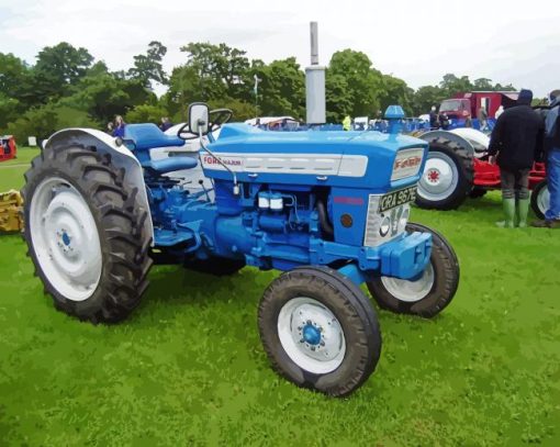 Ford N Series Tractor Paint By Numbers