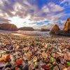 Glass Beach Sunset Paint By Numbers