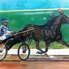 Harness Racing Sport Art Paint By Numbers
