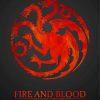House Targaryen Fire And Blood Paint by Numbers