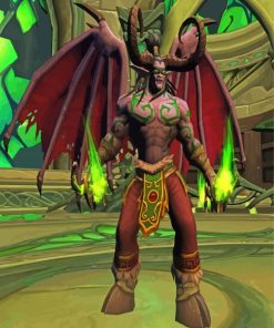 Illidan Stormrage Character Paint By Numbers