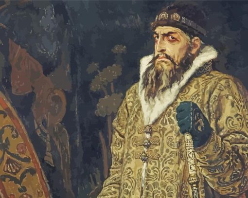 Ivan The Terrible Art Paint By Numbers
