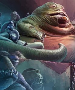 Jabba The Hutt Art Paint By Numbers