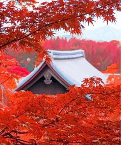 Japan Autumn Fall Paint By Numbers
