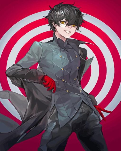 Joker Persona 5 Video Game Paint By Numbers