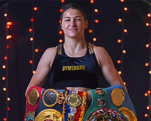 Katie Taylor Paint By Numbers
