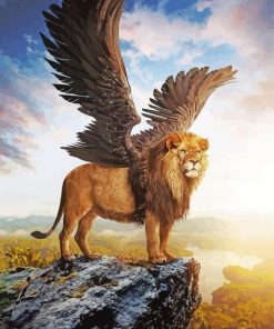 King Lion Wings Paint By Numbers