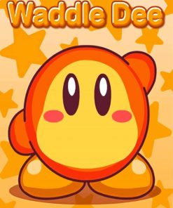 Kirby Waddle Dee Paint By Numbers