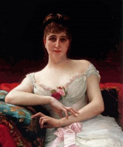 Madame Edouard Hervé By Alexandre Cabanel Paint By Numbers