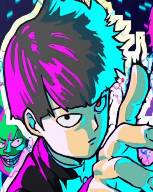 Mob Psycho 100 Paint By Numbers
