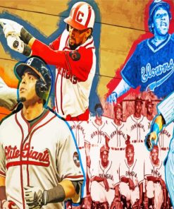 Negro League Baseball Players Paint By Numbers