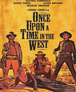 Once Upon A Time In The West Movie Poster Paint By Numbers
