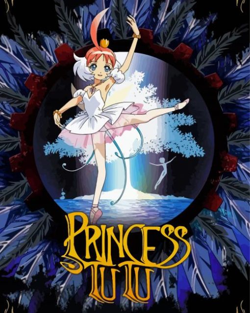 Princess Tutu Anime Poster Paint By Numbers
