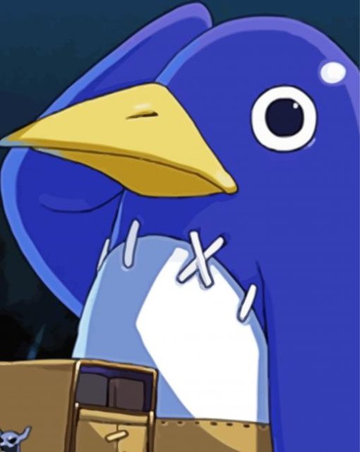 Prinny Game Character Paint By Numbers