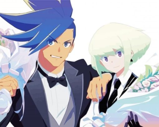 Promare Wedding Paint By Numbers