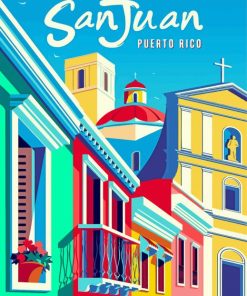 Puerto Rico Paint By Numbers