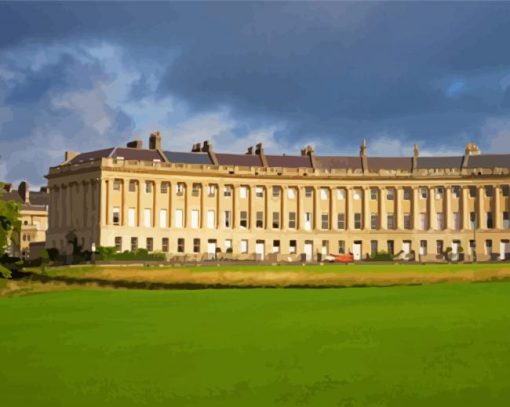 Royal Crescent Paint By Numbers