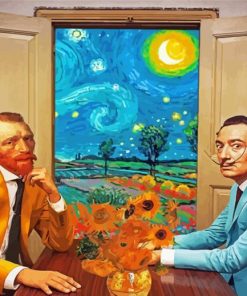 Salvador Dali Van Gogh Paint By Numbers
