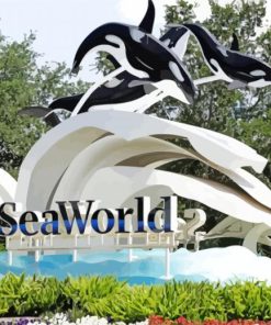 SeaWorld Florida Paint By Numbers