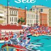 Sete France Poster Paint By Numbers