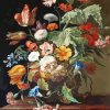 Still Life With Flowers By Rachel Ruysch Paint By Numbers