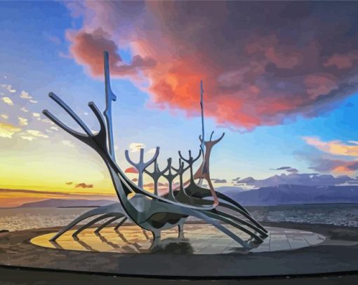 The Sun Voyager Paint By Numbers