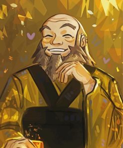 Uncle Iroh Anime Paint By Numbers