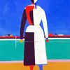 Woman With Rake Malevich Paint By Numbers