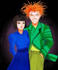 Aesthetic Drop Dead Fred Art Paint By Numbers