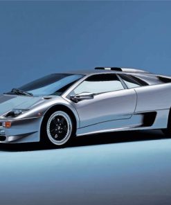 Aesthetic Lamborghini Diablo Paint By Numbers