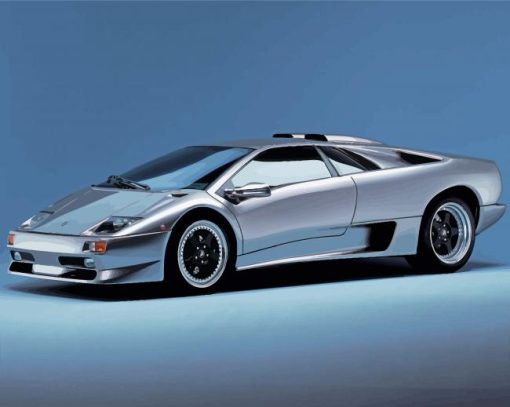 Aesthetic Lamborghini Diablo Paint By Numbers