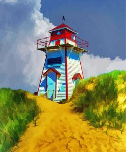Aesthetic Lighthouse Pei Paint By Numbers