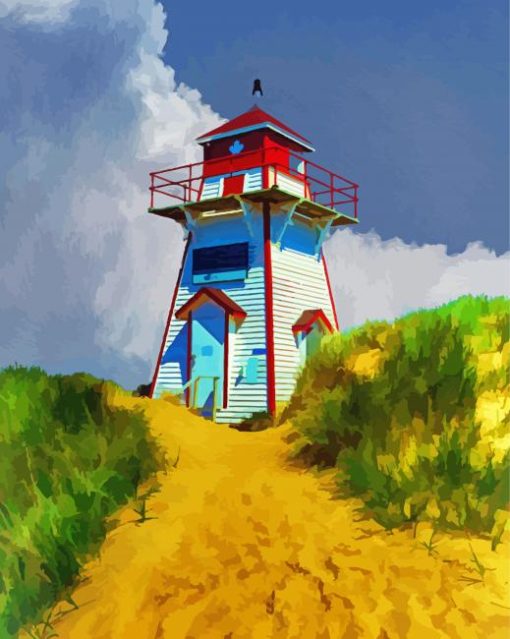 Aesthetic Lighthouse Pei Paint By Numbers