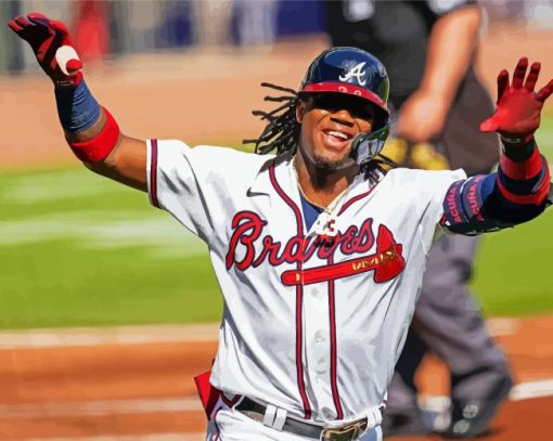 Aesthetic Ronald Acuna Jr Paint By Numbers