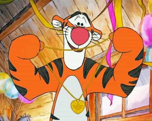 Aesthetic The Tigger Movie Paint By Numbers