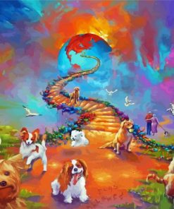 All Dogs Go To Heaven Paint By Numbers