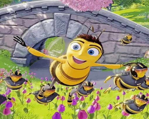 Bee Movie Paint By Numbers
