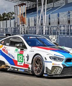 Bmw M8 Gte Paint By Numbers