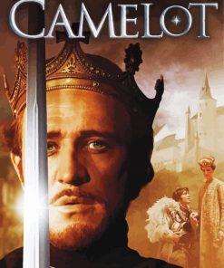 Camelot Film Poster Paint By Numbers