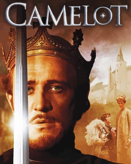 Camelot Film Poster Paint By Numbers