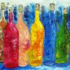 Colorful Abstract Bottles Art Paint By Numbers