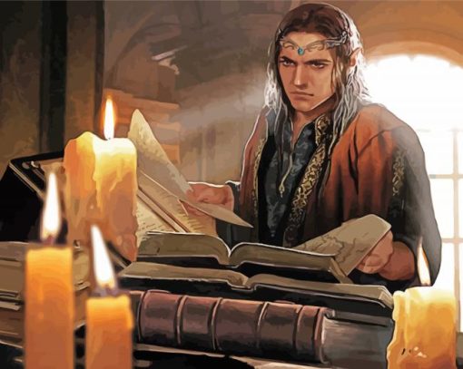 Elrond Art Paint By Numbers