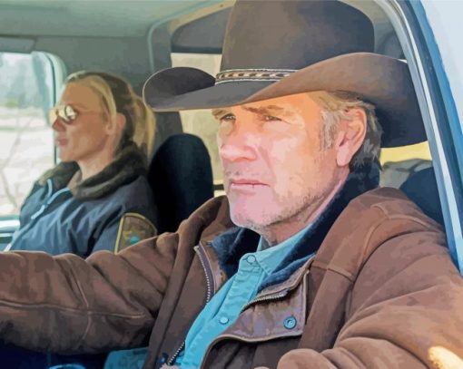 Longmire Characters Paint By Numbers