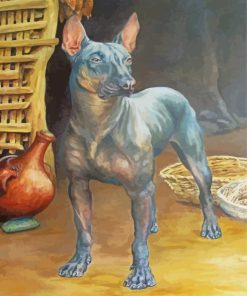 Mexico Xolo Dog Paint By Numbers