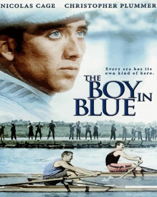 The Boy In Blue Poster Paint By Numbers